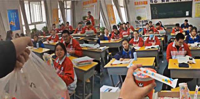 班米乐M6 M6米乐主任请全班女生喝奶茶男同学羡慕不已：老师真偏心(图4)